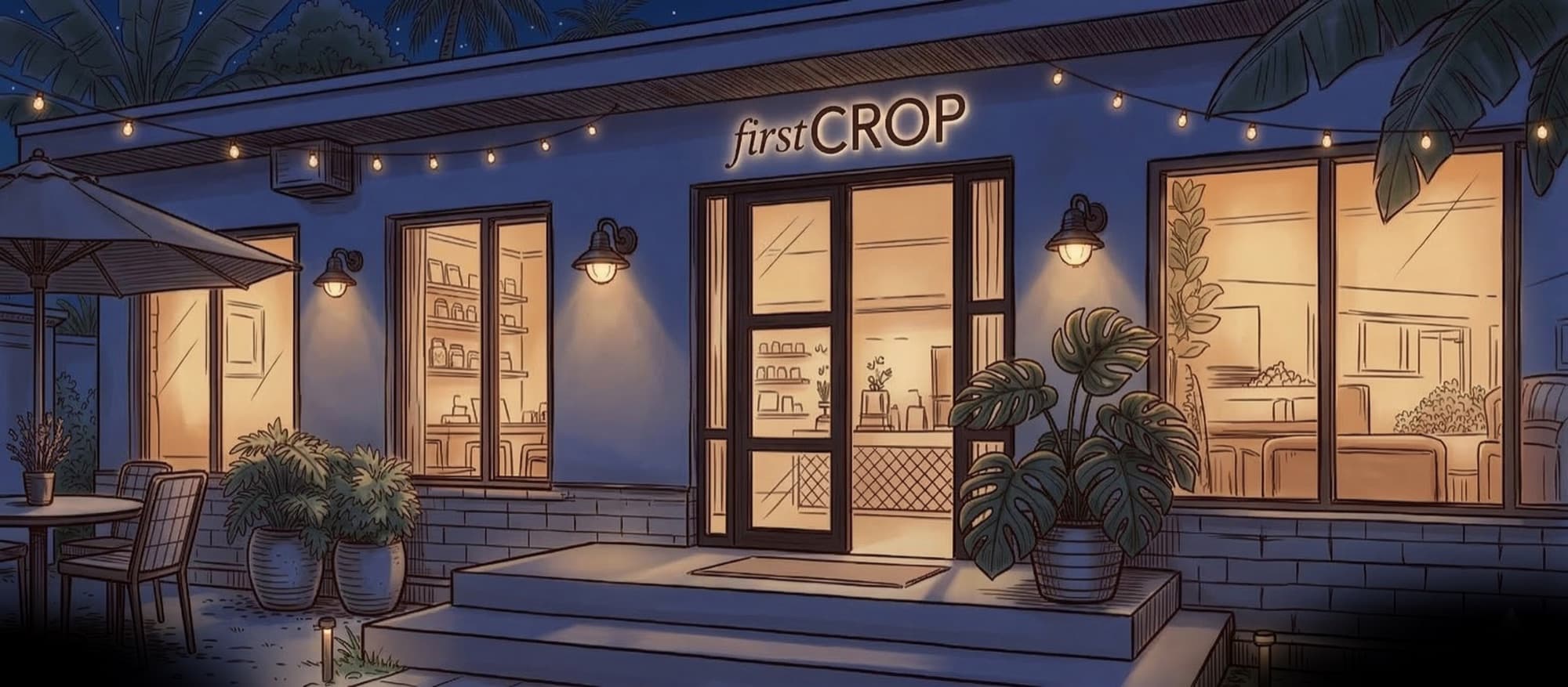 First Crop menü